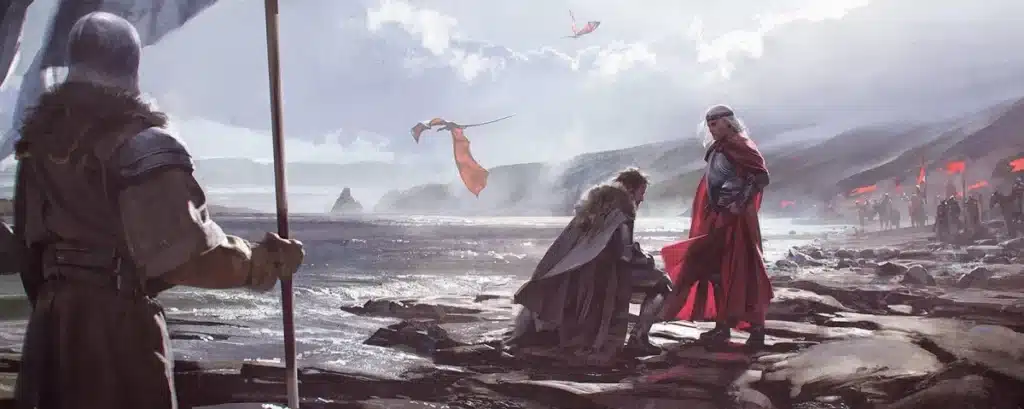 Aegon Targaryen Conquest the King who knelt